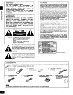 Preview for 2 page of Panasonic DMR-T3040 Operating Instructions Manual