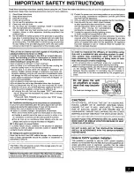 Preview for 3 page of Panasonic DMR-T3040 Operating Instructions Manual