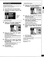 Preview for 15 page of Panasonic DMR-T3040 Operating Instructions Manual