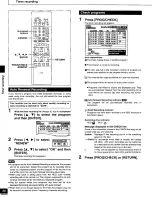 Preview for 36 page of Panasonic DMR-T3040 Operating Instructions Manual