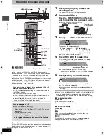 Preview for 16 page of Panasonic DMR-T6070 Operating Instructions Manual