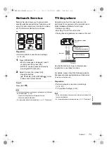 Preview for 73 page of Panasonic DMR-UBC80 Operating Instructions Manual