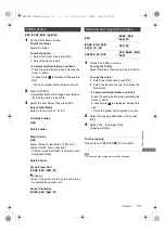 Preview for 73 page of Panasonic DMR-UBS90 Operating Instructions Manual