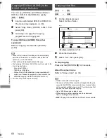 Preview for 56 page of Panasonic DMR-UBT1 Operating Instructions Manual