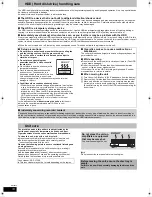 Preview for 14 page of Panasonic DMR-XS350 Operating Instructions Manual