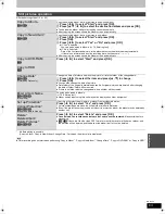 Preview for 63 page of Panasonic DMR-XS350 Operating Instructions Manual