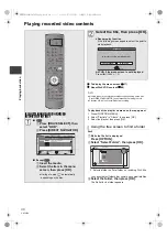 Предварительный просмотр 30 страницы Panasonic DMR-XW385 Operating Instructions Manual