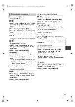 Предварительный просмотр 49 страницы Panasonic DMR-XW385 Operating Instructions Manual