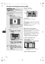 Предварительный просмотр 52 страницы Panasonic DMR-XW385 Operating Instructions Manual