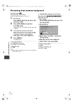 Предварительный просмотр 56 страницы Panasonic DMR-XW385 Operating Instructions Manual