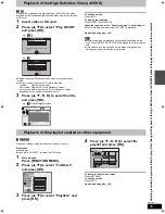 Предварительный просмотр 39 страницы Panasonic DMR-XW400 Operating Instructions Manual