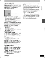 Предварительный просмотр 41 страницы Panasonic DMR-XW400 Operating Instructions Manual