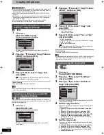 Предварительный просмотр 62 страницы Panasonic DMR-XW400 Operating Instructions Manual