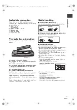 Preview for 3 page of Panasonic DMR-XW480 Operating Instructions Manual