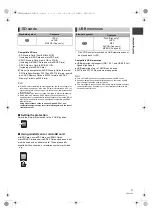 Preview for 9 page of Panasonic DMR-XW480 Operating Instructions Manual