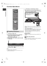 Preview for 16 page of Panasonic DMR-XW480 Operating Instructions Manual