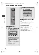 Preview for 34 page of Panasonic DMR-XW480 Operating Instructions Manual