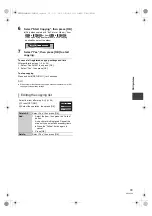 Preview for 55 page of Panasonic DMR-XW480 Operating Instructions Manual