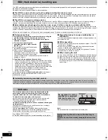 Preview for 14 page of Panasonic DMRBS750 - BLU-RAY DISC RECORDER Operating Instructions Manual