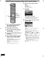 Preview for 18 page of Panasonic DMRBS750 - BLU-RAY DISC RECORDER Operating Instructions Manual