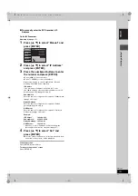 Preview for 19 page of Panasonic DMRE500H - DVD RECORDER DECK Operating Instructions Manual