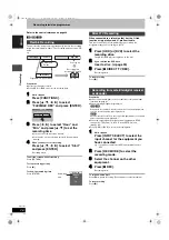 Preview for 26 page of Panasonic DMRE500H - DVD RECORDER DECK Operating Instructions Manual