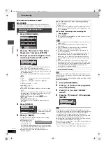 Preview for 28 page of Panasonic DMRE500H - DVD RECORDER DECK Operating Instructions Manual