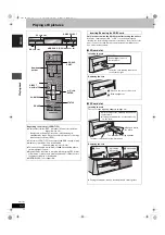 Preview for 34 page of Panasonic DMRE500H - DVD RECORDER DECK Operating Instructions Manual