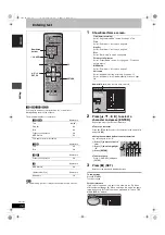 Preview for 46 page of Panasonic DMRE500H - DVD RECORDER DECK Operating Instructions Manual