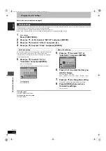 Preview for 68 page of Panasonic DMRE500H - DVD RECORDER DECK Operating Instructions Manual