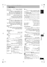 Preview for 69 page of Panasonic DMRE500H - DVD RECORDER DECK Operating Instructions Manual