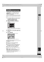 Preview for 93 page of Panasonic DMRE500H - DVD RECORDER DECK Operating Instructions Manual