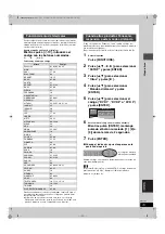 Preview for 95 page of Panasonic DMRE500H - DVD RECORDER DECK Operating Instructions Manual