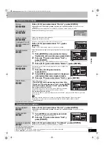 Preview for 121 page of Panasonic DMRE500H - DVD RECORDER DECK Operating Instructions Manual