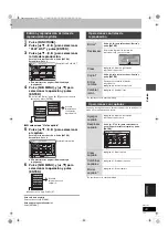 Preview for 123 page of Panasonic DMRE500H - DVD RECORDER DECK Operating Instructions Manual