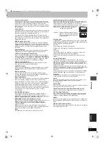 Preview for 151 page of Panasonic DMRE500H - DVD RECORDER DECK Operating Instructions Manual