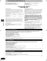 Preview for 46 page of Panasonic DMRE55P Operating Instructions Manual