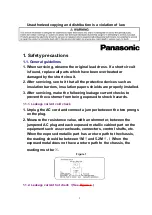 Предварительный просмотр 2 страницы Panasonic DMRE55P Service Manual