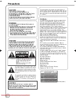 Preview for 2 page of Panasonic DMREA38V - DVD RECORDER - MULTI LANGUAGE Operating Instructions Manual