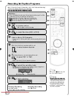 Preview for 16 page of Panasonic DMREA38V - DVD RECORDER - MULTI LANGUAGE Operating Instructions Manual