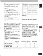 Preview for 69 page of Panasonic DMREH60 - DVD RECORDER DECK Operating Instructions Manual