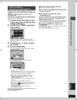 Предварительный просмотр 91 страницы Panasonic DMREH60 - DVD RECORDER DECK Operating Instructions Manual