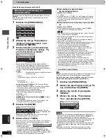 Предварительный просмотр 100 страницы Panasonic DMREH60 - DVD RECORDER DECK Operating Instructions Manual