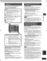 Предварительный просмотр 101 страницы Panasonic DMREH60 - DVD RECORDER DECK Operating Instructions Manual