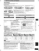 Preview for 115 page of Panasonic DMREH60 - DVD RECORDER DECK Operating Instructions Manual