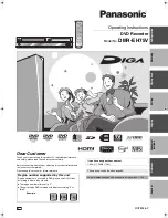 Preview for 1 page of Panasonic DMREH75VS - DVD Recorder / VCR Combo Operating Instructions Manual