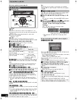 Preview for 60 page of Panasonic DMREH75VS - DVD Recorder / VCR Combo Operating Instructions Manual