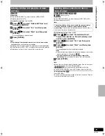 Preview for 71 page of Panasonic DMREH75VS - DVD Recorder / VCR Combo Operating Instructions Manual