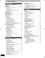 Preview for 4 page of Panasonic DMRES35 Operating Instructions Manual