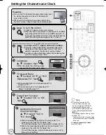 Preview for 12 page of Panasonic DMREZ485V - DVD RECORDER - MULTI LANGUAGE Operating Instructions Manual